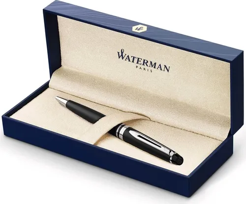 WATERMAN Kugelschreiber Expert Matt Black M Blau von Waterman