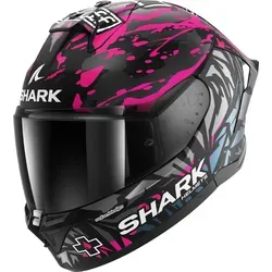 Shark Skwal Cup Replica Redding Helm 2XL für Männer - Aerodynamischer Motorradhelm mit robuster Polycarbonat-Außenschale und kratzfestem Visier für optimale Sicht. Ideal für Sicherheit und Stil auf der Straße.