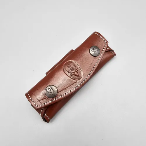 Muela Lederetui für Taschenmesser bis 10,5cm - Praktisches Gürteletui aus hochwertigem Leder, ideal für die sichere Aufbewahrung und den Transport von Taschenmessern bis 10,5 cm.
