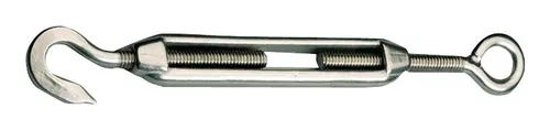 Pösamo Niro Spannschloß 1480 Edelstahl A4 M8 mit Haken und Öse - 2100700024