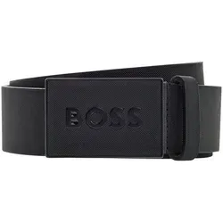 BOSS Ledergürtel Boss_Icon-S1_Sz40 mit BOSS-Logo von BOSS