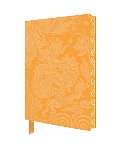 Exquisit Premium Notizbuch DIN A5: Königlicher Pavillon Brighton, Drache: Unser hochwertiges, liniertes Blankbook mit Softcovereinband aus Kunstleder ... künstlerisch gestaltetem Buchschnitt