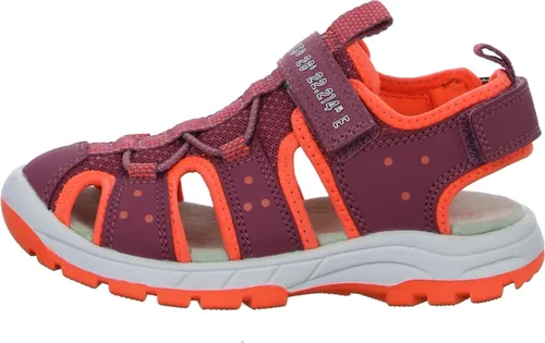 Superfit Sandalen Mädchen 31333435363431 Orange 32 EU - Klassische Sandalen mit rutschfester, biegsamer Laufsohle und verstärktem Zehenschutz, ideal für aktive Mädchen. Praktischer Klettverschluss sorgt für sicheren Halt.