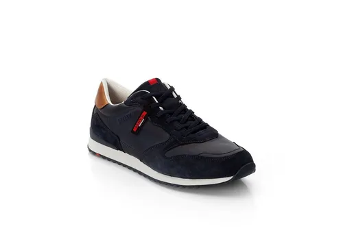 LLOYD Herren Sneaker Edmond - Sportliche Low-Top Sneaker aus hochwertigem Glattleder und Rauleder, mit bequemer lose Einlage für optimalen Tragekomfort. Ideal für Freizeitaktivitäten.