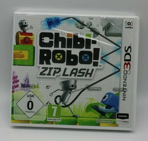 Chibi-Robo: Zip Lash für Nintendo 3DS - Abenteuerliches Plattformspiel von Nintendo, bietet einzigartige Gameplay-Mechaniken und charmante Grafik für stundenlangen Spielspaß.