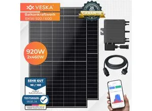 VESKA® 920W/600W Balkonkraftwerk