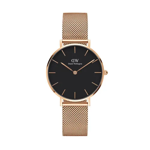 Daniel Wellington Damenuhr DW00100303 – Elegante Roségold Schwarz Quarz Uhr 36mm - Armbanduhren: Stilvolle Damenuhr mit einem eleganten Design aus Roségold und Schwarz, perfekt für jeden Anlass.