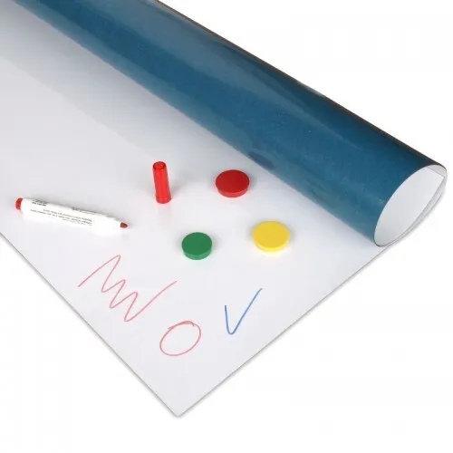 Whiteboardfolie selbstklebend weiß magnethaftend 625 mm x Laufmeter
