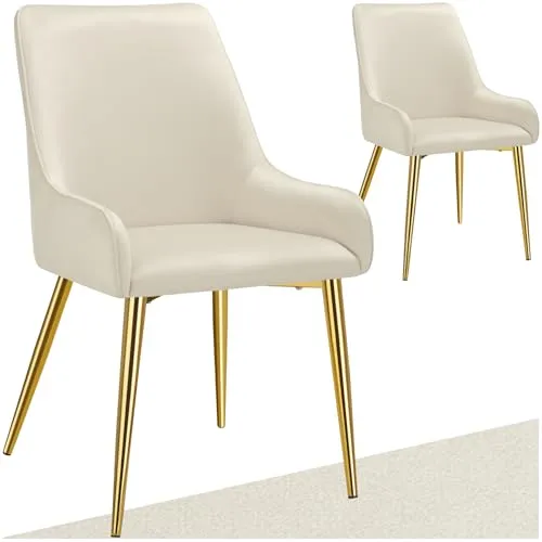 Küchen- und Esszimmerstühle Beige von tectake