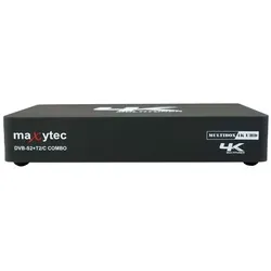 Maxytec Multibox 4K UHD Receiver mit DVB-S2 & DVB-T2