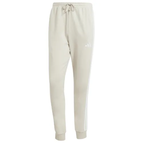 ADIDAS Herren Hose Essentials 3-Streifen French Terry in weiß von adidas