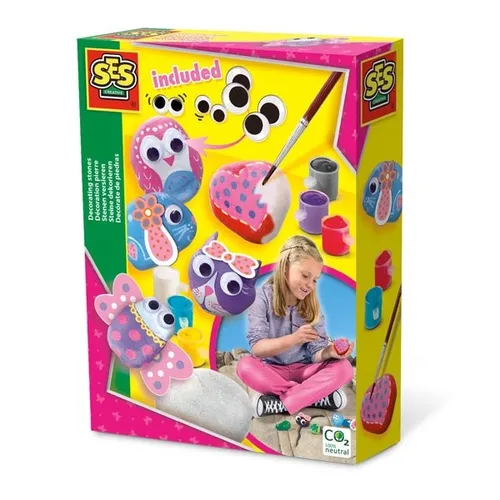 SES Steine dekorieren und bemalen Set von SES