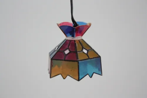 Kahlert Hängelampe Tiffanyschirm10558 Ø20mm