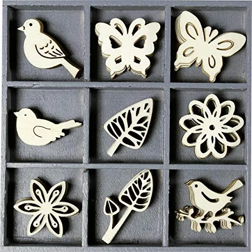 Knorr Prandell 2118521015 Holzornamentbox, Motiv Floral filigran