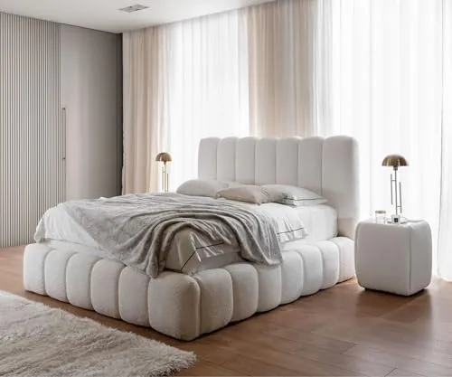 Betten & Bettgestelle Beige von FURNISTAR