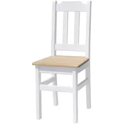 Koma Holzstuhl, Kiefer, Natur, Holz, 39x90x36 cm, Esszimmer, Stühle, Esszimmerstühle