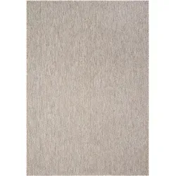 Novel Outdoorteppich Melissa, Beige, Textil, Uni, rechteckig, 120x170 cm, für Fußbodenheizung geeignet, schmutzabweisend, Hausstauballergiker pflegeleicht, Teppiche & Böden, Teppiche, Outdoorteppiche