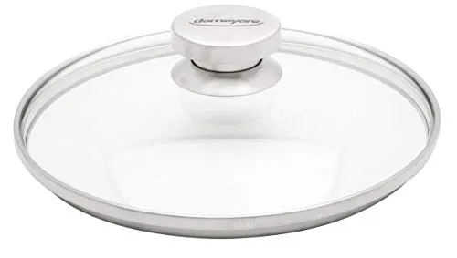Glasdeckel DEMEYERE 40850-756-0 - 24 cm - Hochwertiger Glasdeckel für optimale Sicht beim Kochen, passend für die meisten Töpfe und Pfannen.