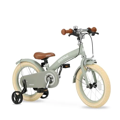 DERYAN Luxe Kinderfahrrad 14 Zoll