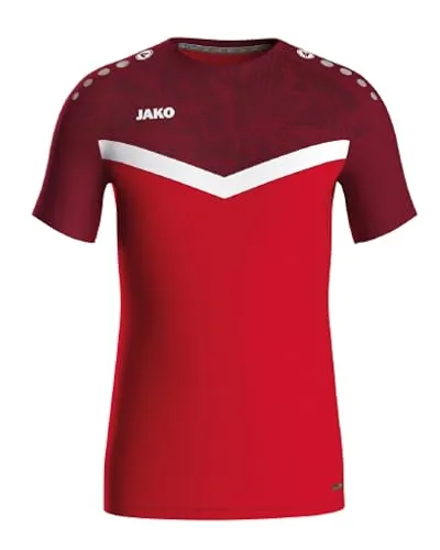 JAKO Herren Shirt T-Shirt Iconic - T-Shirts, 100% aus recyceltem Polyester, nachhaltig und mit Keep Dry Funktion für optimalen Tragekomfort beim Sport.