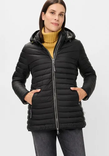 Fuchs Schmitt Steppjacke mit abnehmbarer Kapuze in schwarz von Fuchs Schmitt