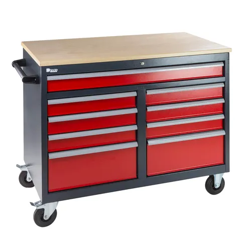 DEMA Mobile Werkbank Daniel, 9 Schubladen von DEMA