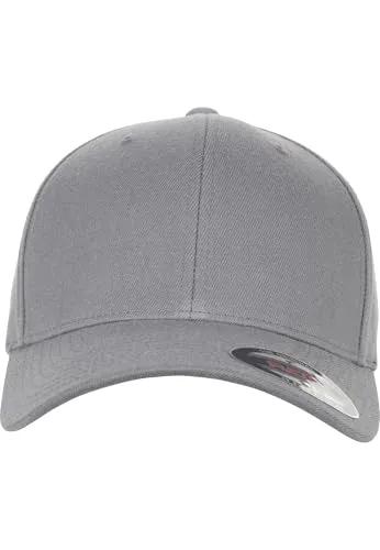 Flexfit Cap Wool Blend, Grey, S/M, 6477