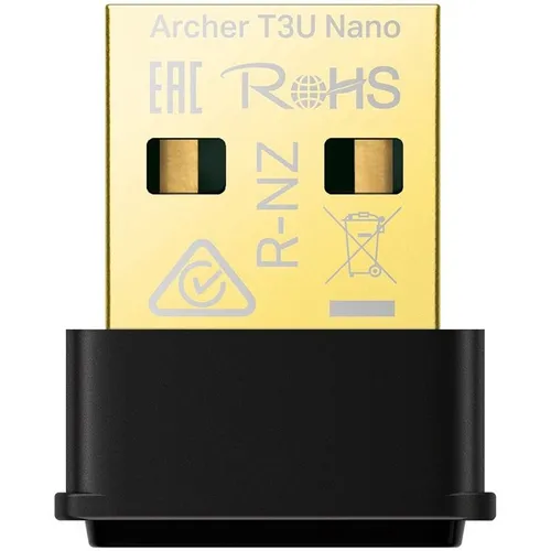 TP-Link Archer T3U Nano WLAN Stick - AC1300 Dualband USB-Adapter, kompakt mit MU-MIMO für blitzschnelles Internet auf PC und Mac