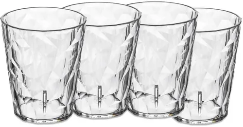 Koziol Superglas Club No. 1, 4 Stück in weiß von koziol