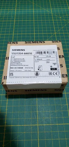 Siemens Dig.Industr. FI/LS-Schalter Typ A, 30mA, B10 5SU1354-6KK10