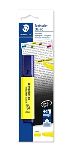 Staedtler 752315 Textmarker Texts Originalfarbe, gelb