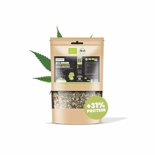 Produktbild SANUUS Bio Hanfsamen geschrotet 500g
