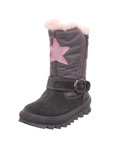 Superfit Mädchen FLAVIA warm gefütterte Gore-Tex Schneestiefel, GRAU 2000GRAU 2000, 25 EU