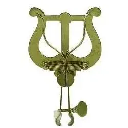 Marschnotenhater Trompete - Instrumentenzubehör für Trompete, mit stabiler Klemme und großer Lyra für perfekten Halt während des Spielens.