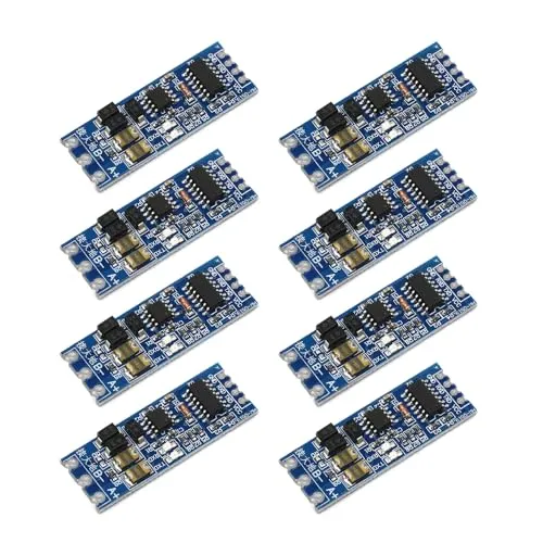 GERUI 8-Stück TTL zu RS485 Level Converter Modul 3.3V/5V UART für Serial Port