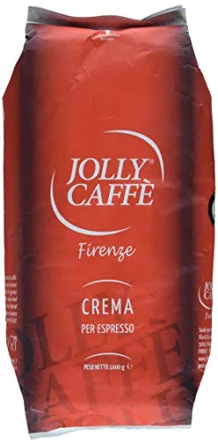Jolly Kaffee Crema Bohnen, 1er Pack (1 x 1 kg)