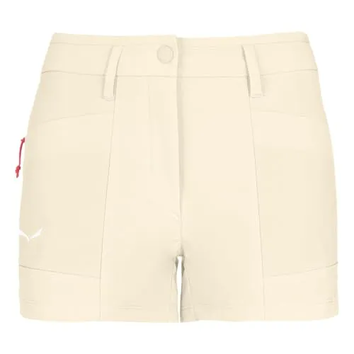 Salewa Damen Puez Durastretch Cargo Shorts - Wanderhosen für Frauen, schnell trocknend und atmungsaktiv, ideal für sommerliches Trekking mit 4-Wege-Stretch für optimale Bewegungsfreiheit.