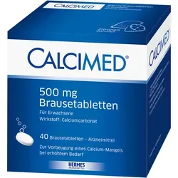Calcimed 500 mg Brausetabletten 40 St