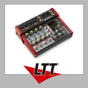 Power Dynamics PDM-Y601 Studio-Musikmischpult 6-Kanal von Power Dynamics