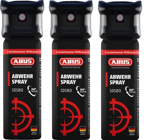 ABUS Abwehrspray SDS80 – Pfefferspray zur Tierabwehr von ABUS