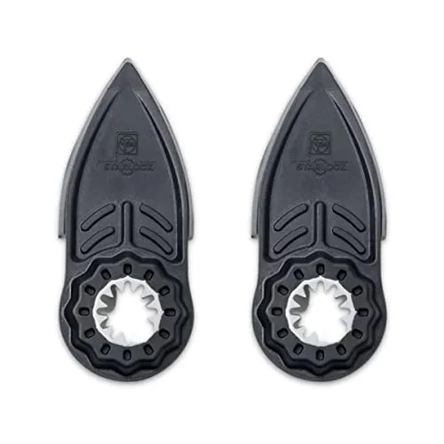 FEIN Schleiffinger Set - 2 Stück, Starlock Aufnahme, ideal für enge Stellen und präzises Schleifen ohne Beschädigung