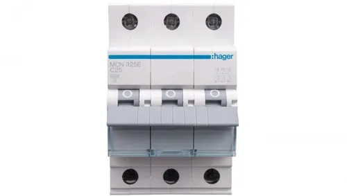 3P C 25A Überstromschalter 6kA AC MCN325E