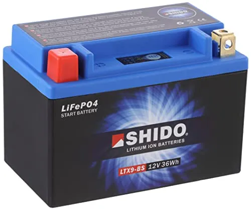 SHIDO LTX9-BS LION -S- Lithium-Ionen Batterie