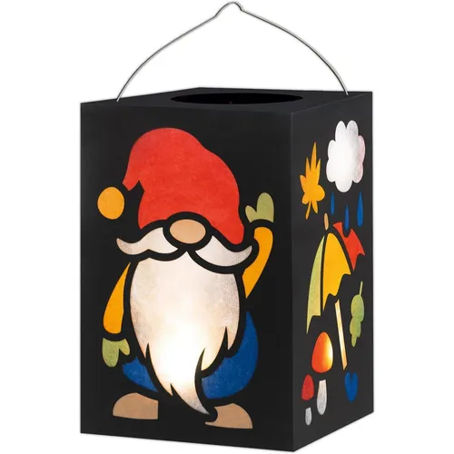 URSUS Kinder Laternen Bastelset WICHTEL Umzugslaterne St Martin Weihnachtsdeko