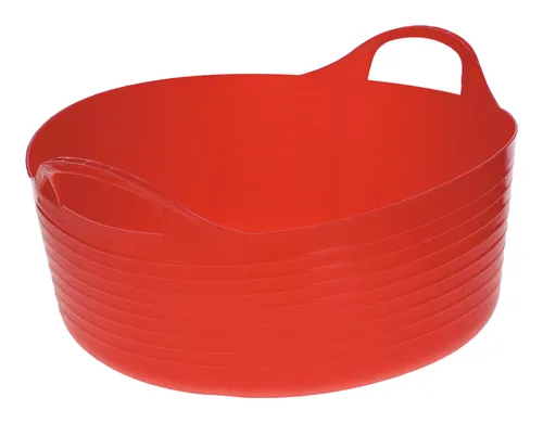 Kerbl Flexibler Trog FlexBag rot 15 Liter flache Ausführung