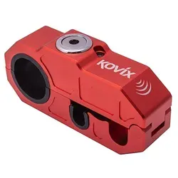Lenkerschloss mit Alarm GRIP LOCK KOVIX KHL Rot