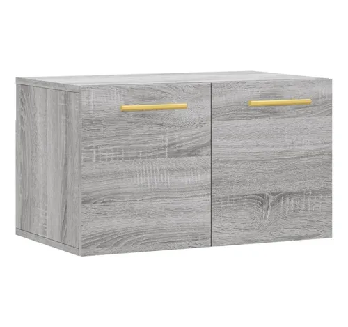 vidaXL Wandschrank Grau Sonoma 60x36,5x35 cm