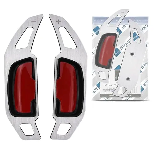 BRANDT Schaltwippen ALU für Mercedes-Modelle - Hochwertige Schaltwippen aus Aluminium für verschiedene Mercedes-Benz Modelle. Einfache Installation mit Plug&Play-Montageset für perfekten Sitz und Funktionalität.
