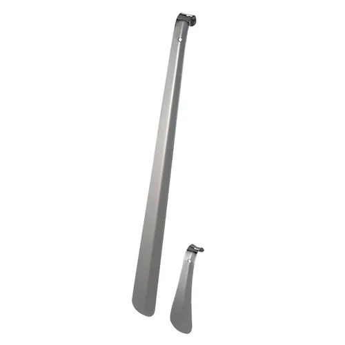 Schuhlöffel-Set 2 verschiedene Längen 51 + 15cm Edelstahl 95030241