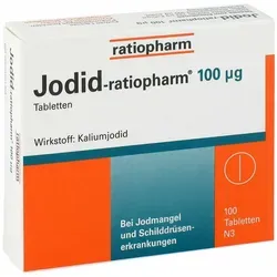 Jodid / Kaliumiodid ratiopharm 100μg